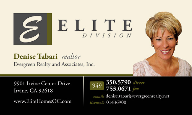 Elite Division Business Card