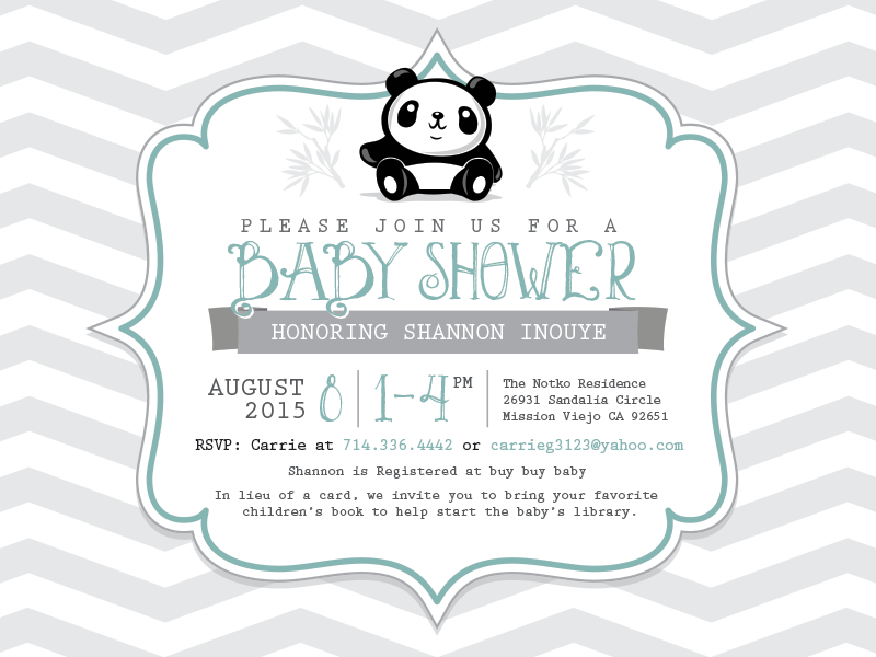 Baby Shower Invitation